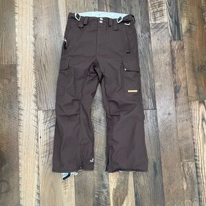 Foursquare waterproof snow ski snowboard pants boy 10-12